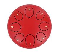 Our 6-Inch Garden Rain Drum Promises Enduring Quality and the Satisfying Sound of Rain, Making It a Must-Have for Any Outdoor Space(Red)