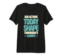 Our Actions Today Shape Tomorrow's Climate Advocates Premium T-Shirt