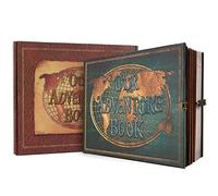 Our Adventure Book Scrapbook Photo Albums with 180 Pages Embossed Words Hard Cover Travel Book,Guest Book for Anniversary, Christmases, Valentines' gifts, Wedding,Baby etc