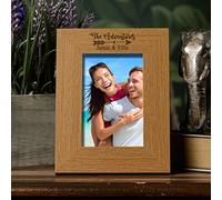 Our Adventures Personalised Wooden Photo Frame Gift (4 x 6 Inch)
