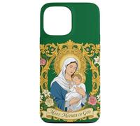 Our Blessed Mary Mother God Baby Jesus Child Catholic Case for iPhone 13 Pro Max
