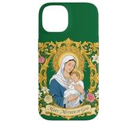 Our Blessed Mary Mother God Baby Jesus Child Catholic Case for iPhone 14