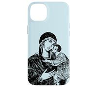 Our Blessed Mother Mary and Child Mater Amabilis Catholic Case for iPhone 14 Plus