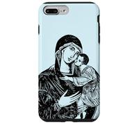 Our Blessed Mother Mary and Child Mater Amabilis Catholic Case for iPhone 7 Plus/8 Plus