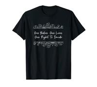 Our Bodies Lives and Right To Decide Feminist Sayings T-Shirt