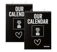 Our Calendar 2026: Your Year, Wrapped In Love & Memories, 2026 Photo Calendar 12 Month, Date Planner 2026, Personalized Gifts, Meaningful Moments Making, for Couples or Families (2PC)