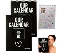 Our Calendar 2026: Your Year, Wrapped in Love & Memories, Photo Slot + Monthly Memory Prompts Calendars, with Key Dates & Thoughtful Prompts, for Couples, Families, and Loved Ones (#2pc)