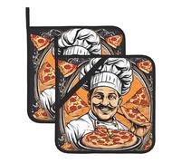 Our Chef Pizza Heat-Resistant Pot Mat Is The Perfect Companion For Your Kitchen And Dining Table