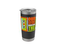 Our Children Will Never Understand Connection Cassette - 90s Stainless Steel Insulated Tumbler