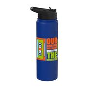 Our Children Will Never Understand Connection Cassette - 90s Stainless Steel Insulated Water Bottle