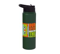 Our Children Will Never Understand Connection Cassette - 90s Stainless Steel Insulated Water Bottle