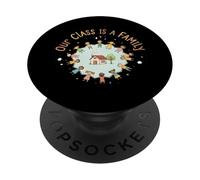 Our Class Is a Family Classroom Community School Teacher PopSockets Adhesive PopGrip