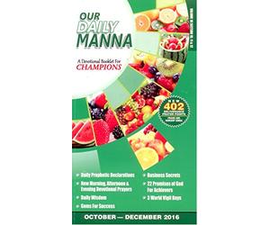 Our Daily Manna October to December 2016