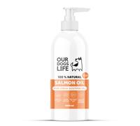 Our Dogs Life 100% Natural Salmon Oil 1000ml Omega 3, 6 & 9