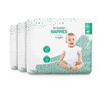 Our Essentials by Amazon Nappies - Size 4+ (9-15kg) - 144 count (3 Packs of 48)