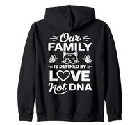 Our Family Is Defined By Love Adoption Week Zip Hoodie