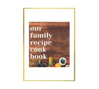 Our family Recipe Cookbook Made With Love - Family Recipes To Treasure: Blank Journal Empty Record Pages Cookbook 6" x 9" 120 Pages Gifts for the family