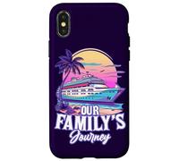 Our Family's Journey Quote Family Cruise Ship Family Holiday Case for iPhone X/XS