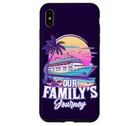 Our Family's Journey Quote Family Cruise Ship Family Holiday Case for iPhone XS Max