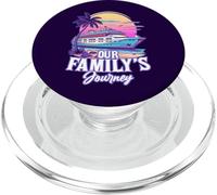 Our Family's Journey Quote Family Cruise Ship Family Holiday PopSockets PopGrip for MagSafe