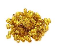 our fave 100pcs Aluminum Hair Extension Rings for Braids Dreadlocks Practical Hair Styling Accessories for Parties Cosplay