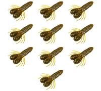our fave 10Pack Realistic Action Soft Baits Buoyance Floating Slow Sinking Baits Movement Enhances Fish Attraction Realistic Soft Artificial Lures