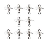 our fave 10Pcs Plug Casting Fly Propeller Spinnerbait Topwater Fishing Lures Stainless Spinnerbait Props Fishing Lures