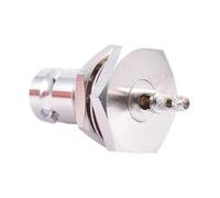 our fave 1pc All Bronze BNC Crimp Joint BNC-C-KY-1.5 Crimping Joint Adapter For Q9Q Female Socket Copper Adapter