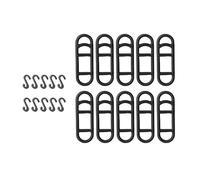 our fave 20Pcs Bikes Light Replacement Mount Silicones Band Elastics Belt Tie Flashlight Stand Bandages Fixing Bikes Flashlight Mount Elastics