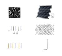 our fave 20W Solar Chicken Collaboration Refrigerating Fan with Automatic Thermoregulation for Efficient Heat Reduction in Poultry Solar Collaboration Refrigerator