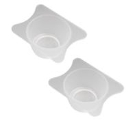 our fave 2PCS Quick Release Paint Strainer Cups with Metal Mesh for Waste Reduction and Efficient Model Making Filter Cup