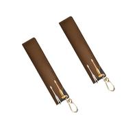 our fave 2Pieces PU Leather Pen Sleeve with Keychain Clip Multipurpose Portable Pencil Pouches for Students Adult Backpacks Bags Pen Owner with Clip
