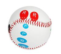 our fave 9Inch Outdoor Practice Baseball Competition Training with Finger Placement Markers Finger Print for Pitching Hitting Batting Fielding