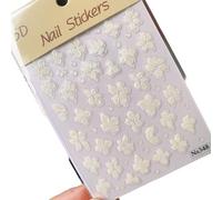 our fave Artistic 5D Floral Nails Art Quick Stick Perfect Manicure Removable Nails Designs