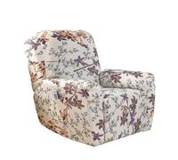 our fave Complete Set 4PCS Armchair Covers Flexible Textiled with Artistic Prints Spandex Blend Armchair Covers 1Set Stretch Sofa Cover