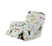 our fave Complete Set 4PCS Armchair Covers Flexible Textiled with Artistic Prints Spandex Blend Armchair Covers 1Set Stretch Sofa Cover
