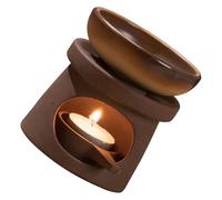 our fave Essential Oil Burners Ceramics Oil Melter Aromatherapies Diffuser and Tealight Candle Holder Set for Home Bedroom Decors