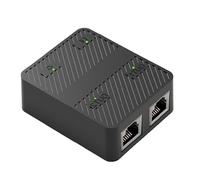 our fave Ethernet Splitter 1 To 2 100/1000Mbps Internet Cable Splitter 1 In 2 Out High Speeds Networking Gigabit RJ45 Home Networking Enhancement