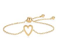 our fave Hypoallergenically Stainless Steel Heart Hollow Adjustable Fit Wristchain for Sensitive Skin Daily Wear Openwork Heart Wristchain