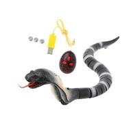 our fave Interactive Robotic Snake Toy with 22 Segments and Remote for Pets and Clowns Slithering Snake Toy