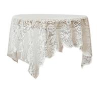 our fave Lace Openwork Designs Dining Tablecloth Breathable Polyester Fabric for Wedding Party Home Decoration Hollow Tablecloth