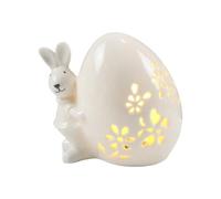 our fave LED Ceramic Easter Eggs Easter Rabbits Hollow Lamp Spring Decoration Night Light Party Decoration for Spring Easter