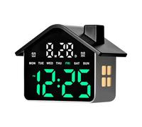 our fave LED Digital Alarm Clock with 4 Brightness Dimmer Alarm Sound Electric Desk Clock for Bedroom Living Room Offices Bedside Digital
