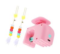 our fave Motorized Chasing Toy Pet Teaser with Quiet Operate Hangs on Any Door Frame Perfect for Small Spaces Intelligent Retractile Puss Toy