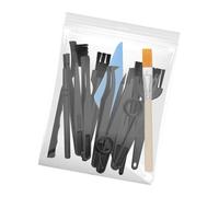 our fave Multipurpose 16Piece AntiStatic Removal with Long Handle Brush for Hard to Reach Areas on Electronics AntiStatic Cleaning Brush Set