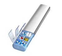 our fave Organizers Pills Storage Container Aluminum Alloy Small and Portable for Household Daily Use Organization