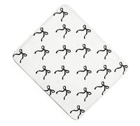 our fave Pad Bows Small Aesthetic Computer Pad, NonSlip Rubber Mousepad Washable Cloth for Desk Decoration Square Bows Small Aesthetic Computer
