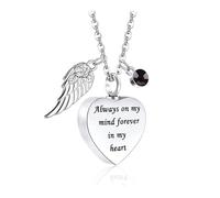 our fave Pet Cremation Necklace Elegant Urn to Store Ashes and Jewelry