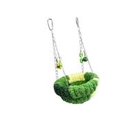 our fave Plush Bird Hammock Hanging Bed for Parrots Parakeets and Small Feathered Bird Exercise Shelter Nest Rest Place Pet Swing