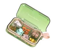 our fave Portable Pills Organized Box with 4 Or 7 Compartments for Daily Medication Management and Travel Convenience